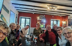 Après l'effort, un moment convivial au Fil de L'Ô